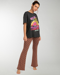 2 Meet Me In The Tropics - T-shirt para Mulher Preto EBJZT00118 Billabong