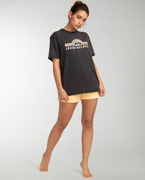 1 Rainbow Days - T-Shirt voor Dames Black EBJZT00132 Billabong