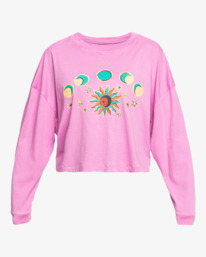 5 Beach - Long Sleeve T-Shirt for Women Purple EBJZT00138 Billabong