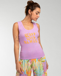 0 Sunny Days - Vest Top for Women Purple EBJZT00141 Billabong