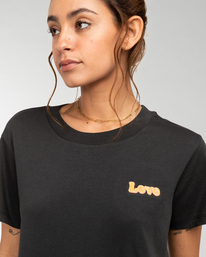 4 Lovemby - T-shirt pour Femme Noir EBJZT00143 Billabong