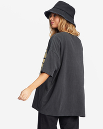 3 With Love From The Sun - T-shirt para Mulher Preto EBJZT00145 Billabong