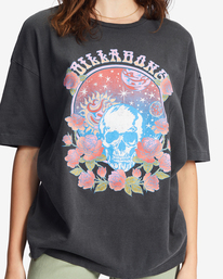 4 Cosmic Garden - T-Shirt for Women Black EBJZT00147 Billabong