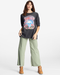 1 Cosmic Garden - T-Shirt for Women Black EBJZT00147 Billabong