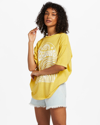 3 Hello Sunshine - T-Shirt for Women Yellow EBJZT00164 Billabong