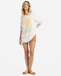 1 Sunrise To Sunset - T-Shirt for Women White EBJZT00168 Billabong