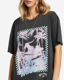 4 Fresh Waves - T-Shirt for Women Black EBJZT00171 Billabong