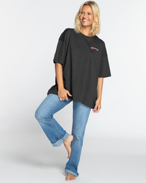 5 Easy Tiger - Maglietta da Donna Black EBJZT00175 Billabong