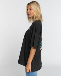 7 Easy Tiger - Maglietta da Donna Black EBJZT00175 Billabong