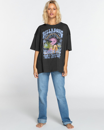 2 Peace And Love - T-Shirt für Frauen Schwarz EBJZT00176 Billabong