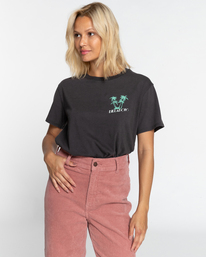 5 Trixie - T-Shirt for Women Black EBJZT00195 Billabong