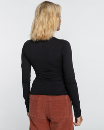 2 Show Peace - T-shirt met lange mouw voor Dames Black EBJZT00209 Billabong