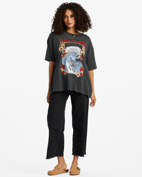 2 Big Wave - Loose T-shirt voor Dames Black EBJZT00267 Billabong