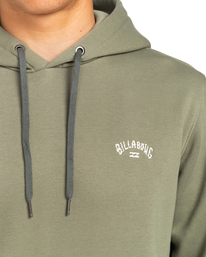 3 Arch - Sweatshirt com capuz para Homem Verde EBYFT00106 Billabong