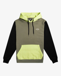 5 Arch Block - Hoodie voor Heren Green EBYFT00107 Billabong