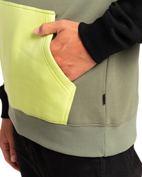 4 Arch Block - Hoodie voor Heren Green EBYFT00107 Billabong