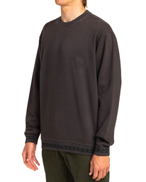 2 Wave Washed - Sweatshirt for Men Black EBYFT00110 Billabong
