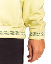 5 Wave Washed - Sudadera con Capucha para Hombre Verde EBYFT00111 Billabong