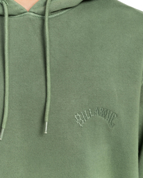 3 Wave Washed - Hoodie voor Heren Green EBYFT00111 Billabong