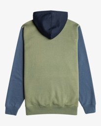 6 Arch Block - Sweat à capuche pour Homme Vert EBYFT00115 Billabong