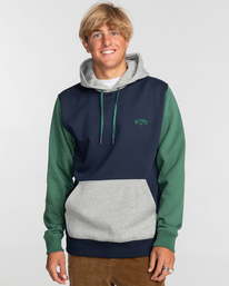 3 Arch Block - Kapuzenpulli für Männer Blau EBYFT00115 Billabong