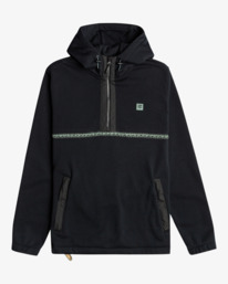 6 Pathfinder - Half-Zip Fleece for Men Black EBYFT00124 Billabong