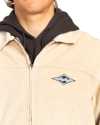 5 Bad Dog - Veste en velours côtelé pour Homme Beige EBYJK00109 Billabong