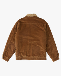 7 Barlow Cord Veste doublée en sherpa pour Homme Marron EBYJK00113 Billabong