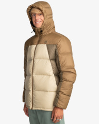 3 Broadpeak Down - Packable Jacket for Men Brown EBYJK00116 Billabong