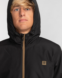 3 Transport - Insulated Jacket for Men Black EBYJK00119 Billabong