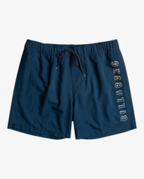 4 All Day Heritage Layback - Boardshort voor Heren Blue EBYJV00105 Billabong