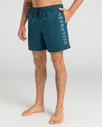 2 All Day Heritage Layback - Boardshort voor Heren Blue EBYJV00105 Billabong