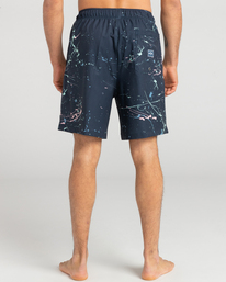1 Wasted Times Layback - Boardshorts para Hombre Azul EBYJV00106 Billabong