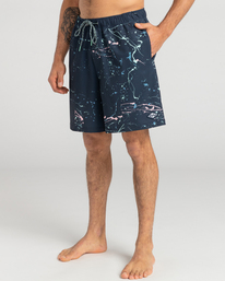 2 Wasted Times Layback - Boardshorts para Hombre Azul EBYJV00106 Billabong