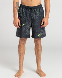 billabong, Wasted Times Layback - Boardshort pour Homme, STEALTH (sth) Wasted Times Layback - Board Shorts for Men EBYJV00106