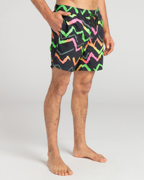 3 Good Times Layback - Boardshort pour Homme Jaune EBYJV00107 Billabong