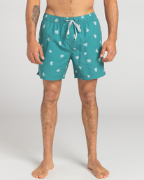 billabong, Good Times Layback - Boardshort pour Homme, TEAL (tea) Good Times Layback - Board Shorts for Men EBYJV00107