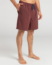 3 Wasted Times Layback - Board Shorts for Men Red EBYJV00108 Billabong