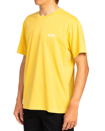 2 Arch - T-Shirt for Men Yellow EBYKT00101 Billabong