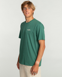 3 Arch - T-Shirt for Men Green EBYKT00105 Billabong