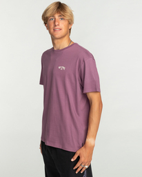 3 Arch - T-Shirt für Männer Violett EBYKT00105 Billabong
