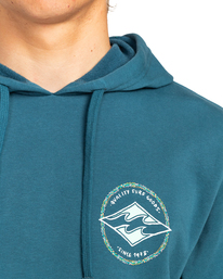 4 Rotor Diamond - Sudadera con Capucha para Hombre Azul EBYSF00100 Billabong