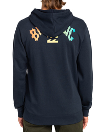 2 Arch Fill - Hoodie voor Heren Blue EBYSF00101 Billabong