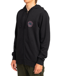 1 Bloom - Sudadera con Capucha y Cremallera para Hombre Negro EBYSF00103 Billabong