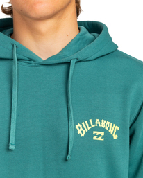 3 Arch Wave - Sweatshirt com capuz para Homem Verde EBYSF00105 Billabong