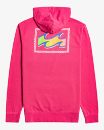 7 Connection - Sudadera con Capucha para Hombre Rosa EBYSF00108 Billabong