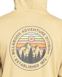 3 Sun Up - Kapuzenpulli für Männer Beige EBYSF00109 Billabong