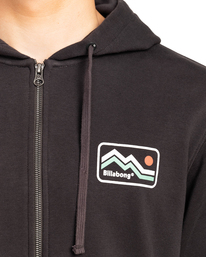 4 Length - Kapuzenpulli mit Reißverschluss für Männer Schwarz EBYSF00111 Billabong