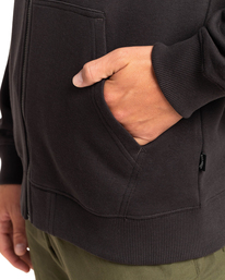 5 Length - Kapuzenpulli mit Reißverschluss für Männer Schwarz EBYSF00111 Billabong