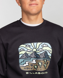 2 Shine - Sweatshirt für Männer Schwarz EBYSF00125 Billabong
